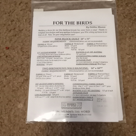 Sewing pattern - Picture 2 of 2